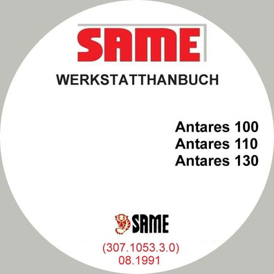 Werkstatthandbuch Same Antares 100 110 130 Deutsch
