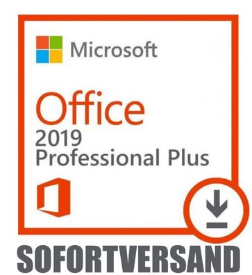 Microsoft Office 2019 Professional Plus - Vollversion - Produktschlüssel - kein Abo