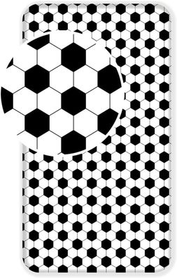 Fußball Spannbetttuch Spannbettlaken Bettlaken Betttuch mit Gummizug 90 X 200 cm