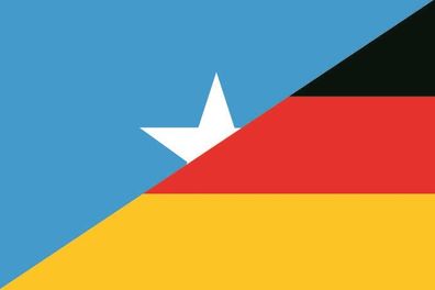 Aufkleber Fahne Flagge Somalia-Deutschland verschiedene Größen
