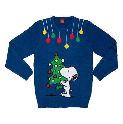 The Peanuts Weihnachtspullover Snoopy Pullover Sweatshirt Ugly Christmas Sweater