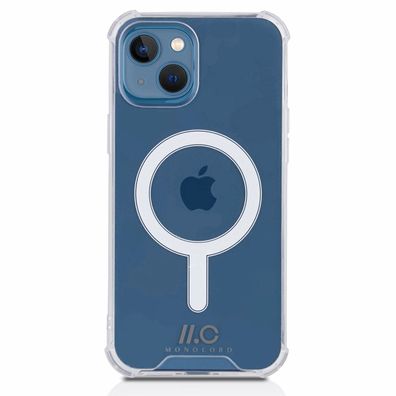 MagSafe Case für iPhone 13 - ClearCase Handy Hülle Magnethülle Transparent TPU