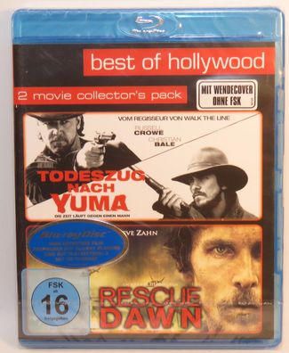 Todeszug nach Yuma / Rescue Dawn - Blu-ray - OVP