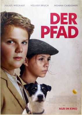 Der Pfad - Original Kinoplakat A1 - Julius Weckauf, Nonna Cardoner - Filmposter