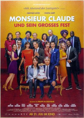 Monsieur Claude und sein großes Fest - Original Kinoplakat A1 - Filmposter