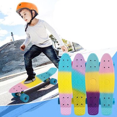 Neuer bunter Mini-Skate-Penny-Board-Plastikkreuzer vervollständigte grafische