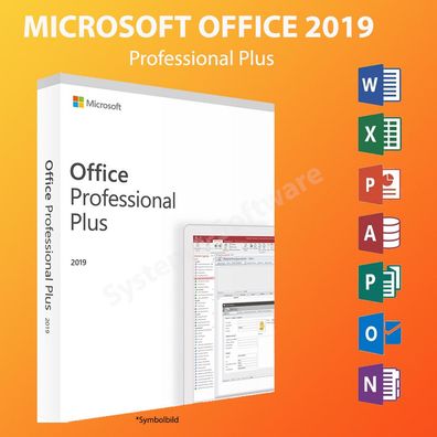 Microsoft Office 2019 Professional Plus - Kein ABO - Windows 11 Windows 10 PC