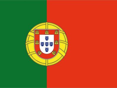 Blechschild Flagge Portugal 30x20 cm Flag of Portugal Deko Schild tin sign