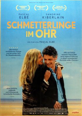 Schmetterlinge im Ohr - Original Kinoplakat A1 - Sandrine Kiberlain - Filmposter