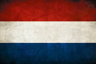 Blechschild Flagge 30x20 cm Niederlande Holland Fahne Deko Schild tin sign