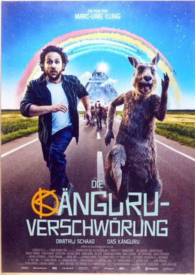 Die Känguru-Verschwörung - Original Kinoplakat A1 - Hauptmotiv - Filmposter
