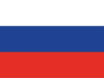 Blechschild Flagge Russland 30x20 cm Flag of Russia Deko Schild tin sign