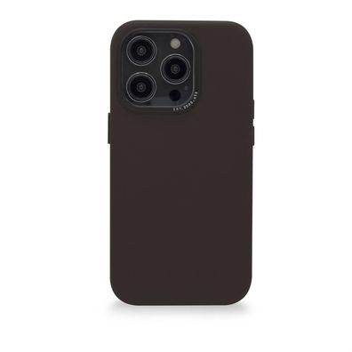 Decoded Leather Backcover für iPhone 14 Pro - Chocolate Brown