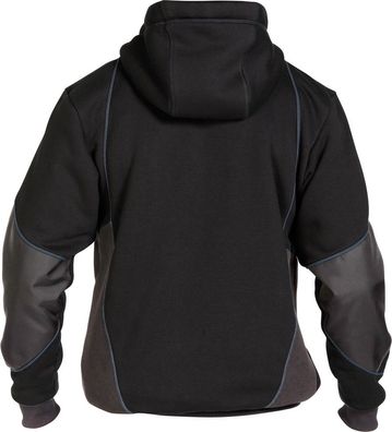 Dassy Sweatshirt-Jacke Pulse COPES80 Schwarz/ Anthrazitgrau