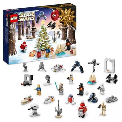 Adventskalender Lego Star Wars 75340 mit 8 Figuren in Weihnachts-Outfit