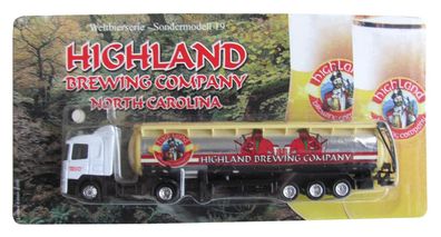 Truck of the World Nr. S018 - Highland Brewing Company - Sattelzug mit Tankauflieger