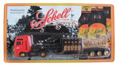 Truck of the World Nr. S114 - Schell - MAN Steyr - Sattelzug mit Bierkiste