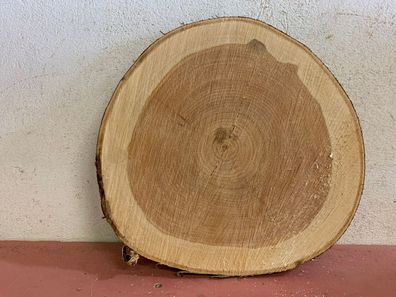 Baumscheibe, Holzscheibe, Tischplatte, ca. 40/5 cm