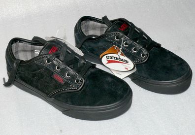 Vans Atwood MTE Y'S Rau UP Suede Leder Schuhe Sneaker Boots Black 31 UK13 LC307