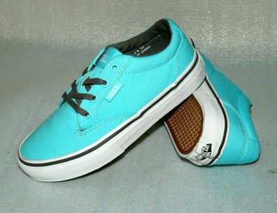 Vans Winston Z'S Canvas Textil Schuhe Boots Sneaker 31 Mint Blau Grau Weiß LC441