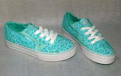Vans Tory Cheetah Z'S Suede Canvas Schuhe Boots Sneaker 31 Blue Tint Bermuda