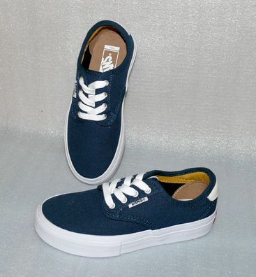 Vans Chima Ferguson Pro Y'S Canvas Kinder Schuhe Sneaker Gr 31 UK13 Navy Weiß