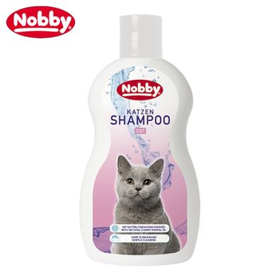 Nobby Katzenshampoo - 300 ml - Shampoo für Katzen - mit Kirschkernöl