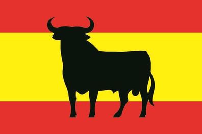 Aufkleber Fahne Flagge Spanien Osborne verschiedene Größen
