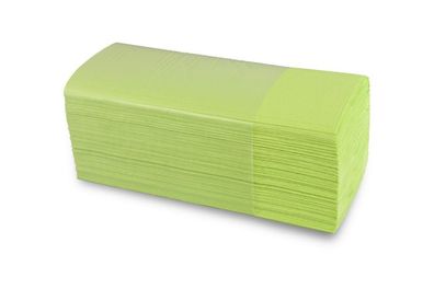 Papierhandtücher - 2-lagig - grün - Z-Z-Falz - 4000 Falthandtücher