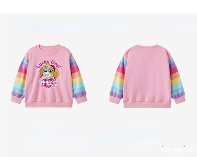Mädchen Baby PAW Patrol Pullover Kinder Sweatshirts Rainbow Lange Ärmel Tops