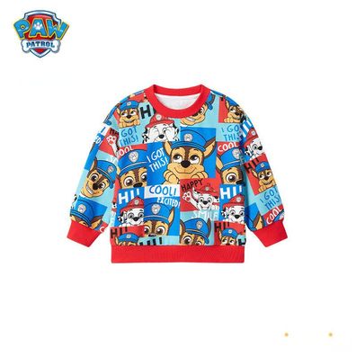 Junge Baby Anime PAW Patrol Pullover Kinder Cartoon Sweatshirts Langarm-Tops