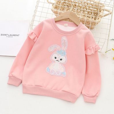 Baby Disney StellaLou Pullover Mädchen Pailletten Sweatshirts Kinder Langarm-Top