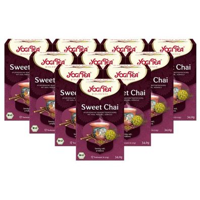 10 x BIO YOGI TEA Sweet Chai | 10 x 34g