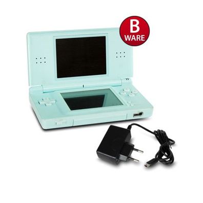 Nintendo DS Lite Konsole in Türkis mit Ladekabel #76B