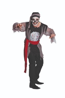 PxP 1x801 Halloween Kostüm ZOMBIE Pirat oder Piratin Gr. 36 bis 58 Die Untoten