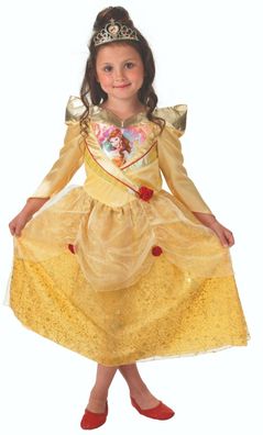 Rubies 3888988 - Belle Shimmer, Schöne und das Biest, Prinzessin Kinder Kostüm