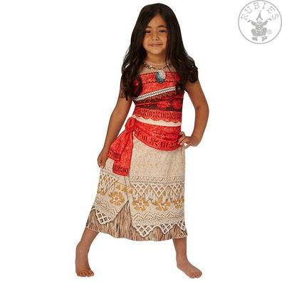 Rubies 3630511 - Vaiana Classic Kinder Kostüm, Gr. S M L, Kleid oder Perücke