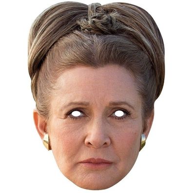 Rubies card mask * Leia, Luke Skywalker, Han Solo * Star Wars * Maske aus Pappe