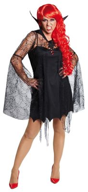 Rubies 13654 - Vampir Lady, Draculina - Halloween Damen Kostüm Gr. 34 - 46