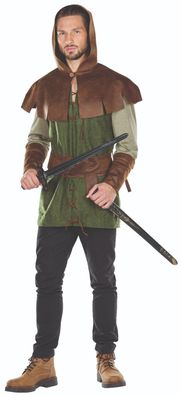 Mottoland 119205 - König der Diebe * 50 - 60 * Robin - Hood Jäger, Herren Kostüm