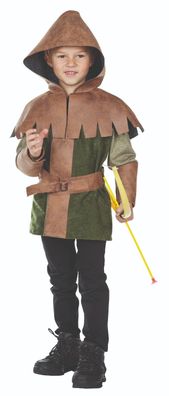 Mottoland 116235 - Prinz der Diebe 116 - 164 Robin Jäger, Kinder Kostüm