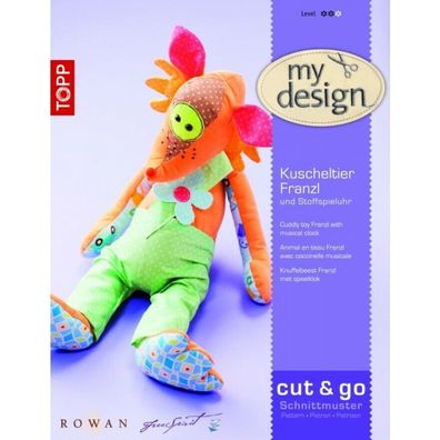 Topp Buch Schnittmuster cut & go, my design, Kuscheltier Franzl