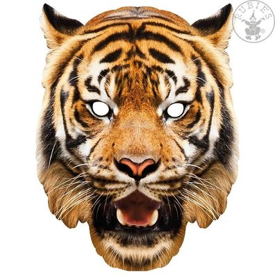 Rubies Card Mask * Gorilla, Tiger, Panda, Löwe, Fuchs, Affe * Maske aus Pappe