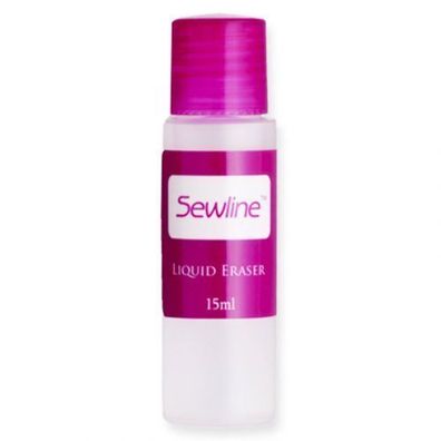 Sewline FAB50026 Aqua Eraser, 15ml Liquid - Für den Radierer auf Wasserbasis