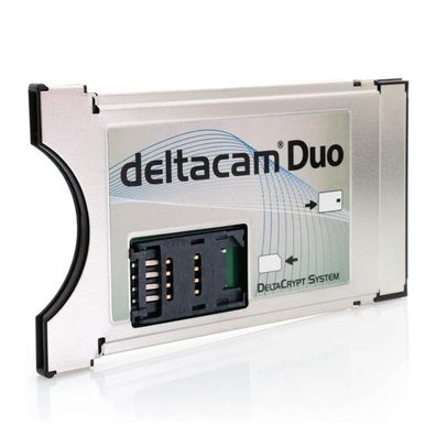Deltacam Duo Twin CI Modul mit DeltaCrypt-Verschlüsselung 3.0 - Neue Hardware