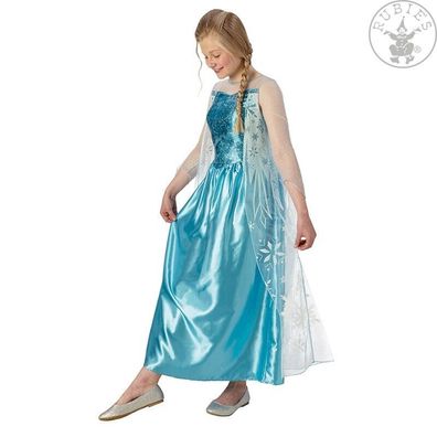 Rubies 3620976 - Elsa Frozen Classic Kleid, 9-14 J* Disney Prinzessin Eiskönigin