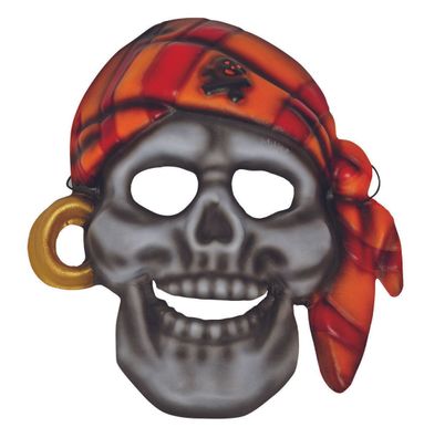 Mottoland 64021 - Piratenmaske, Maske mit Gummiband, Kinder Kostüm Zubehör Pirat