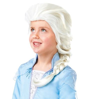 Rubies 3300471 - Elsa Frozen 2 Wig - Child, Eiskönigin II - Perücke Kind