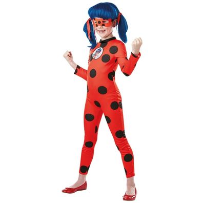 Rubies 3300502 - Deluxe Miraculous Ladybug, Kinder Kostüm, Gr. S-XL | 3-10 Jahre