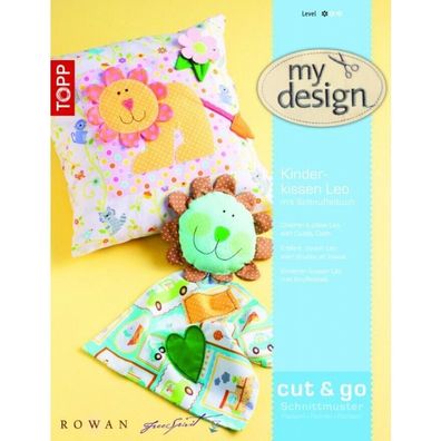 Topp Buch Schnittmuster cut & go, my design, Kinderkissen Leo